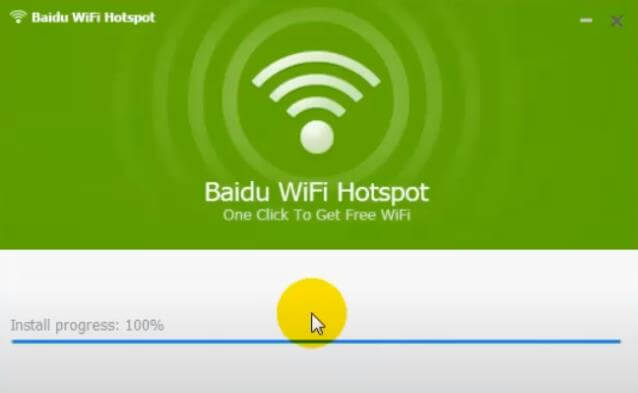 εγκαταστήστε το hotspot baidu