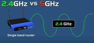 24GHzのwifiネットワーク