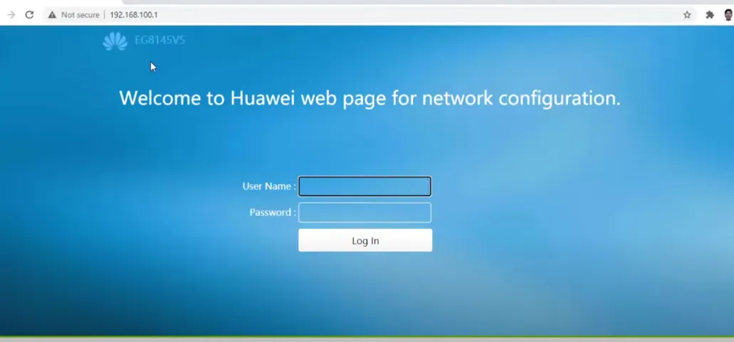 huawei router login 2