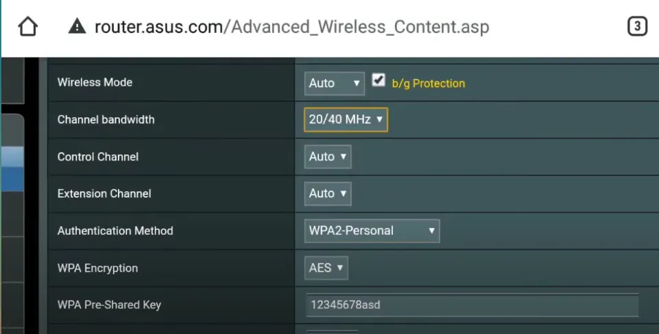 Iniciar sesión Router Asus 2 Asus2 2