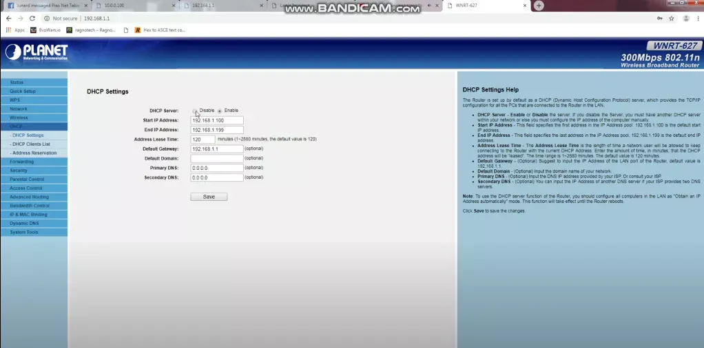 Iniciar sesión Router Planat 1 Planet1 1
