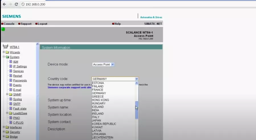 Iniciar sesión Router Siemens 2 Siemens2 2